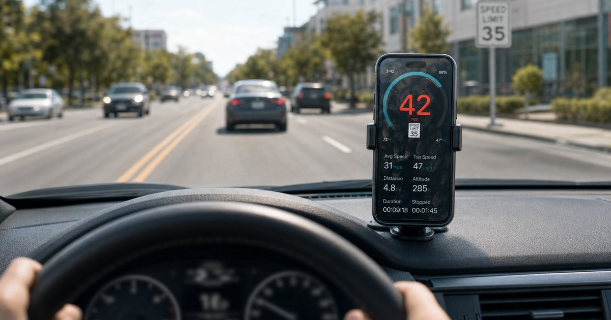 Speed Limit App with Automatic Alerts – Free for iPhone